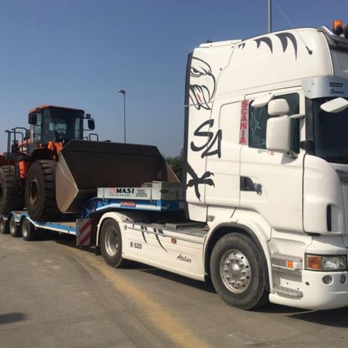 Autotrasporti per conto terzi e trasporti eccezionali ML MASI SRL a Lamporecchio e in tutta la Toscana Lavori stradali, autotrasporti conto terzi, recupero materiali inerti, impianto frantumazione