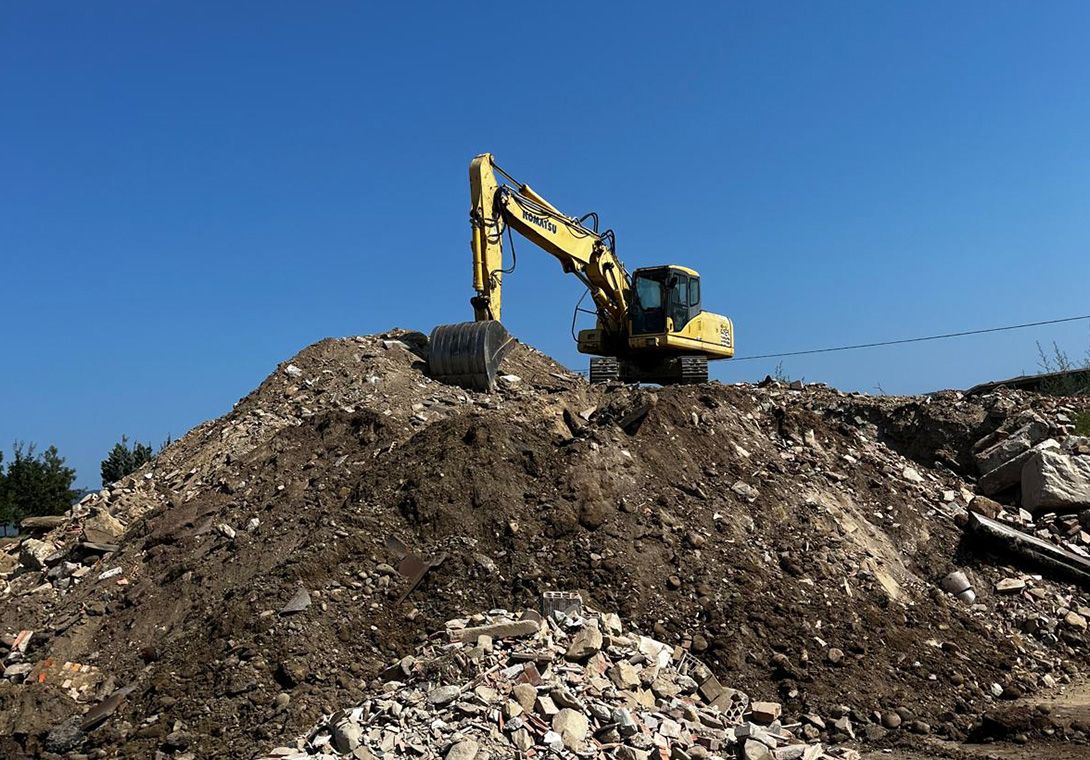 Recupero materiale inerte Servizi ML MASI SRL a Lamporecchio e in tutta la Toscana Lavori stradali, autotrasporti conto terzi, recupero materiali inerti, impianto frantumazione